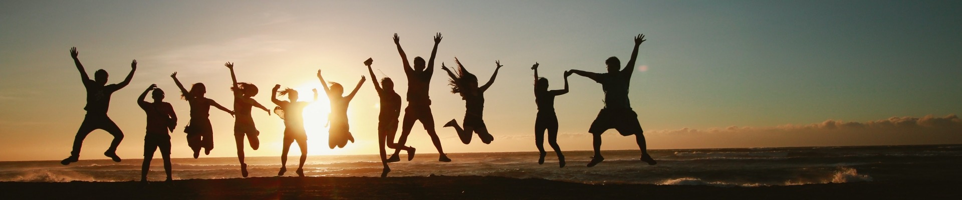 Personnes dans la plage