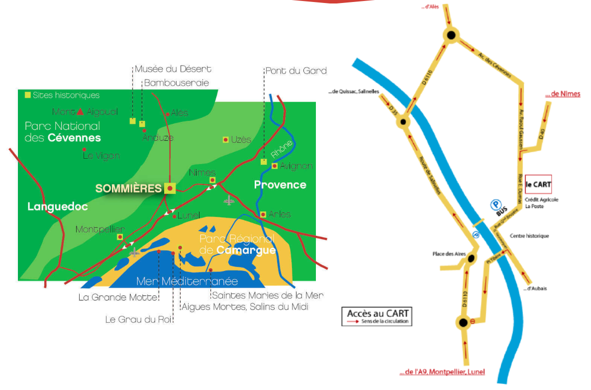 Carte pour y acceder à le Cart 