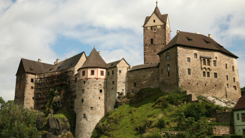 Image libre de droits Chateaux médieval