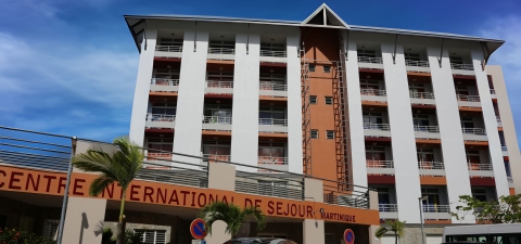 Entrée principale de CIS Martinique
