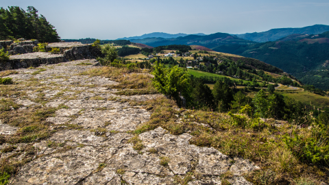 Photo paysage des Cevennes 