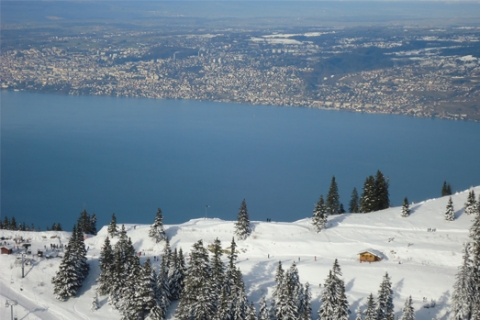 La station de ski de Thollon les Mémises