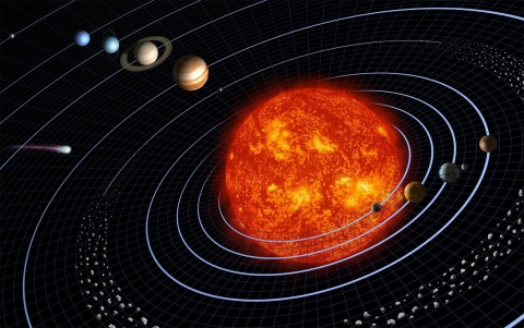 Le système solaire à l'étude