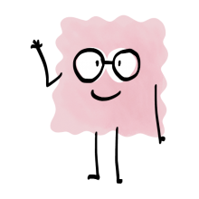 Mascotte Prof de la famille rhéa